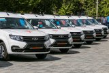 Губернатор Свердловской области Куйвашев Евгений Владимирович вручил новые автомобили LADA LARGUS